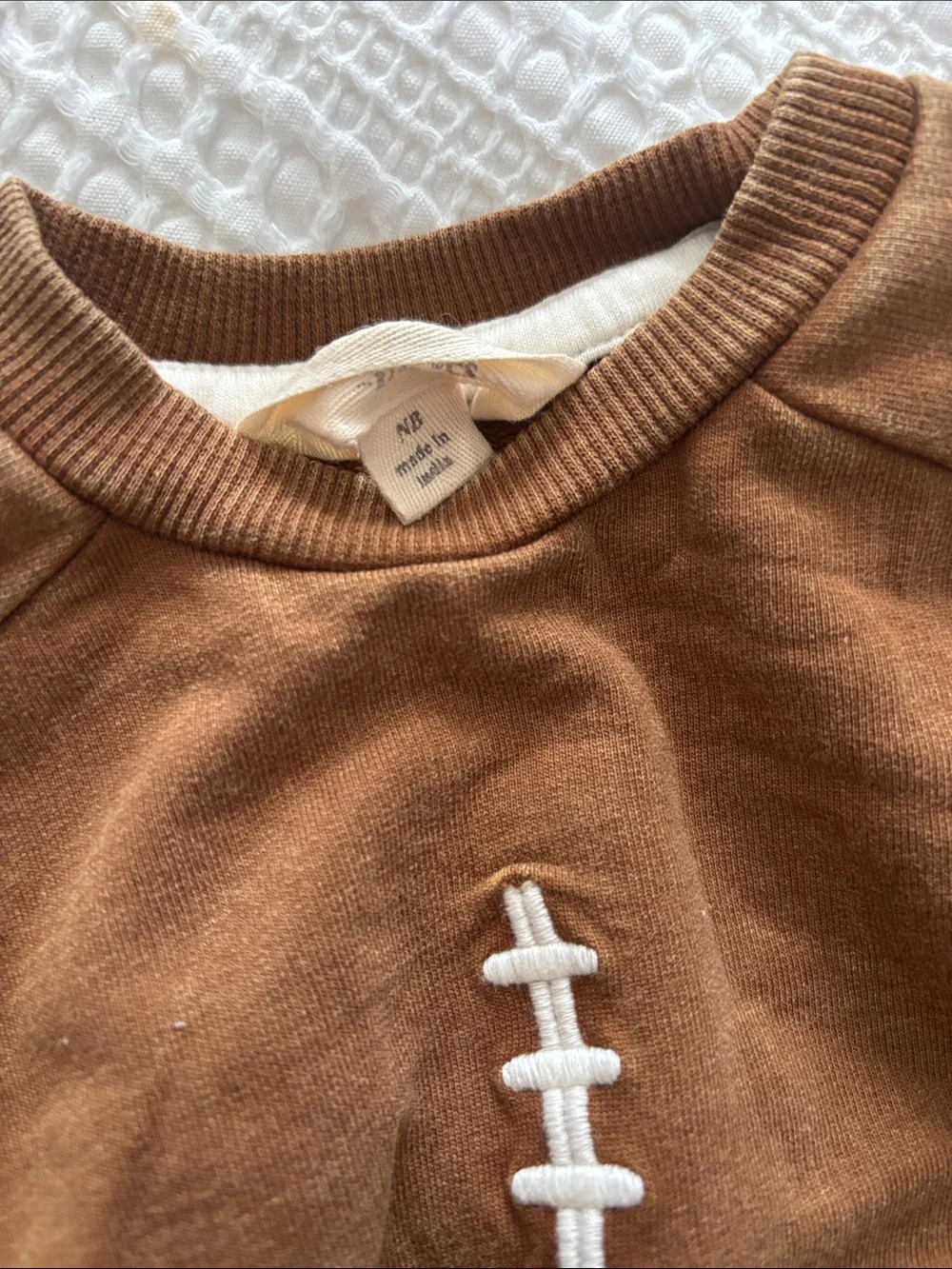 Burt’s Bees Football Outfit Set NB